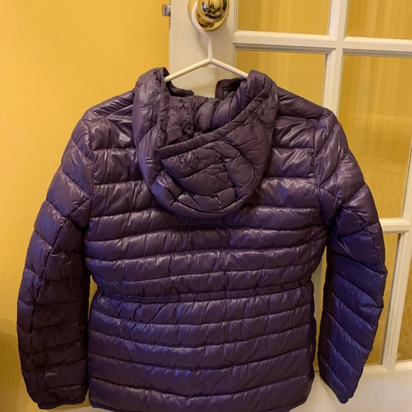 purple puffer jacket - Picture 3 of 3